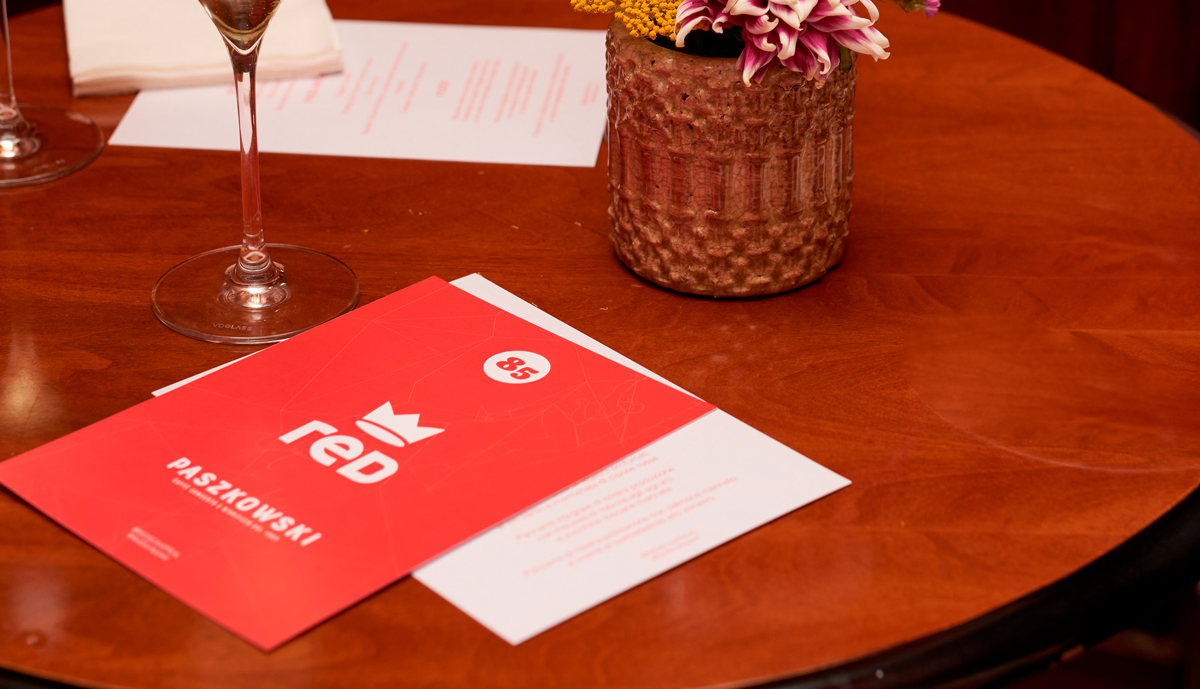 RED CELEBRA A PITTI L’85° ANNIVERSARIO DELL’AZIENDA CON UN COCKTAIL PARTY AL PASZKOWSKI