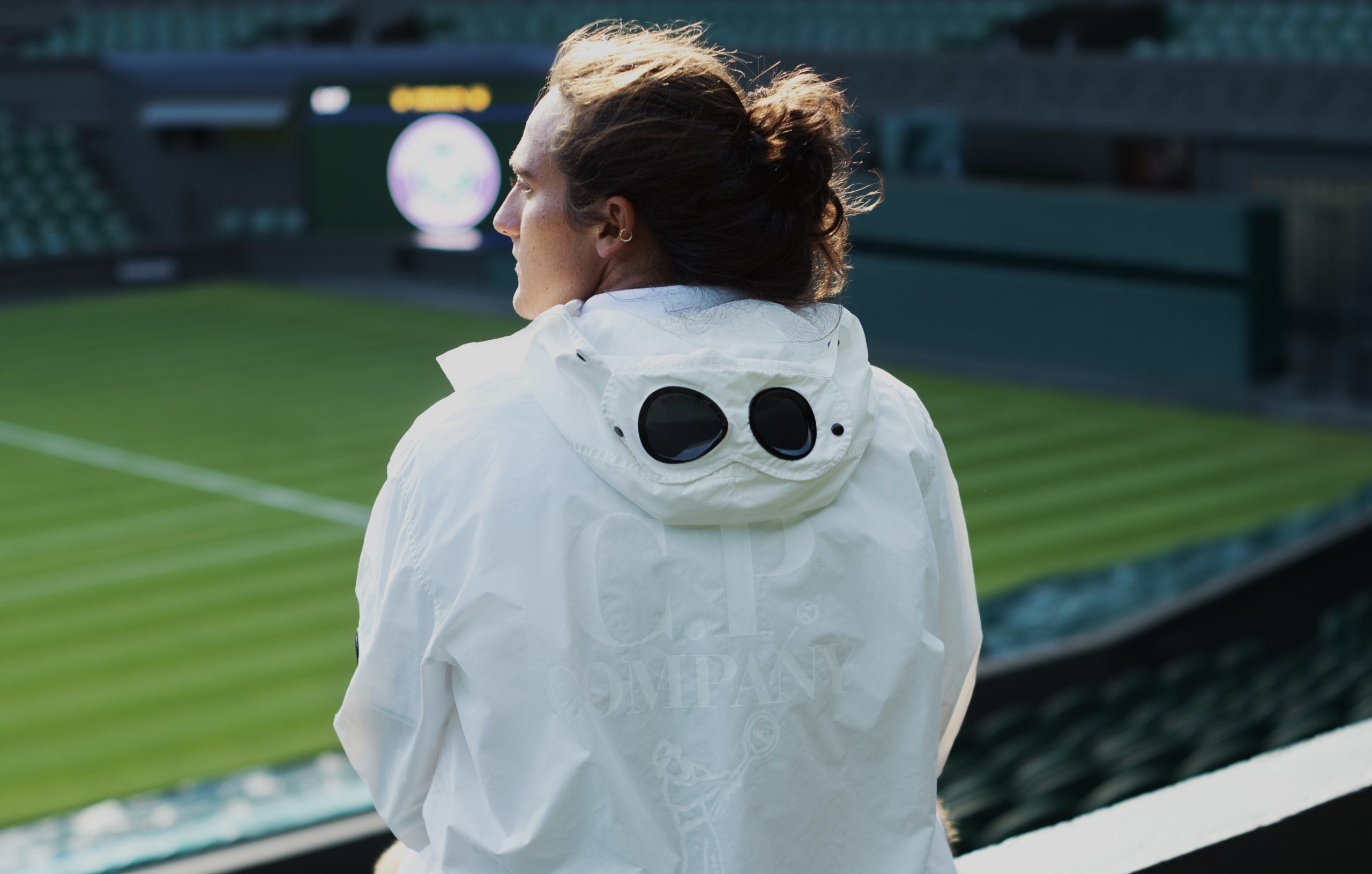 C.P. Company stands alongside Italian tennis talent Mattia Bellucci at Wimbledon 2025